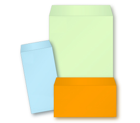 通常カラー封筒 特色 / 0c 両面テープのサンプルイメージ