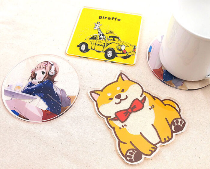 アクリルコースターとはどんなもの オリジナルグッズ専門店がご紹介