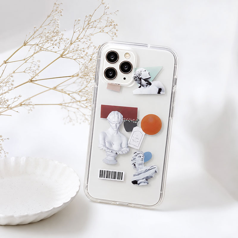 オリジナルスマホソフトケース（TPU）の完成イメージ